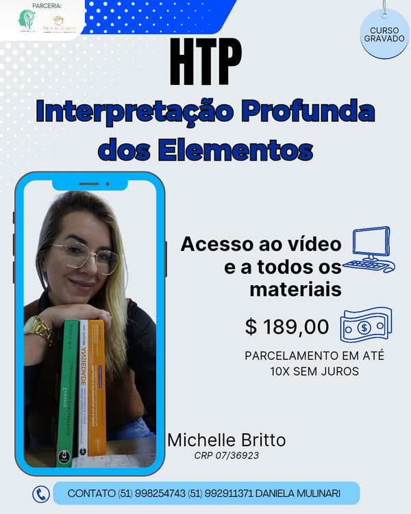Curso Gravado HTP - Interpretação Profunda dos Elementos – construtivamente