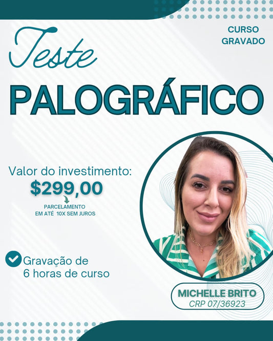 CURSO GRAVADO TESTE PALOGRÁFICO